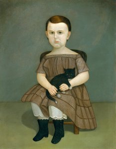 マーサバートレットと子猫、ca。 1860。 作： Unbekannt