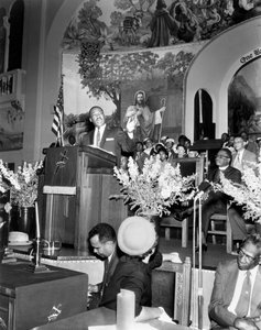 マーティンルーサーキングジュニア、アメリカの黒人公民権運動家、c1968