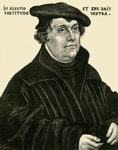 マーティン・ルター、c1520-1530、1890。 作： Unbekannt