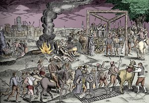 ロンドン、スミスフィールドの殉教者、c1600 1904 作： Unbekannt