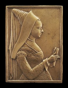 ブルゴーニュのメアリー、1457-1482、オーストリア大公マクシミリアン1世の妻、15世紀。 作： Unbekannt