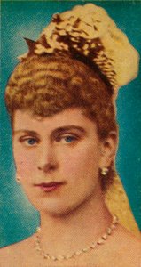 ヨーク公爵との結婚式でのテックのマリア、1893年1935年