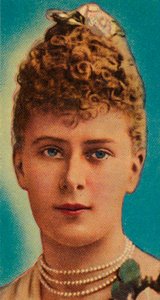 ヨーク公爵との結婚前のテックのマリア、1890年代1935 作： Unbekannt