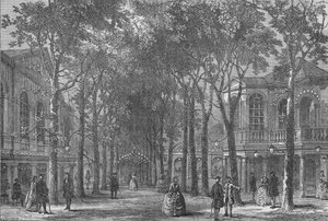 メリルボーン庭園、ウェストミンスター、ロンドン、1870 1878 作： Unbekannt