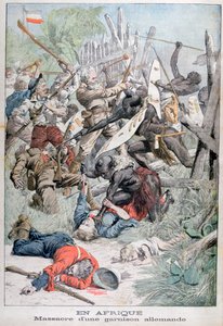1903年、南西アフリカのダマラランドでのドイツの駐屯軍の虐殺