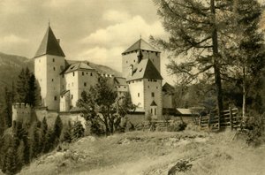 マウテルンドルフ城、オーストリア、c1935。 作： Unbekannt
