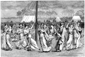 メーデーのお祭り、1891