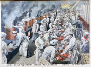 パリ市長バンケット市長、1900年 作： Unbekannt