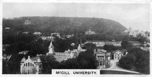 マギル大学、カナダ、モントリオール、c1920s 作： Unbekannt