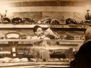 ソビエト食品店、ソビエト連邦、1960年代の肉カウンター
