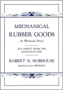 機械ゴム製品-ロバートNホブハウス広告、1916