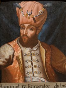 メフメド4世1642-1693年、オスマン帝国のスルタン、17世紀 作： Unbekannt
