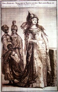 メルペイカースルタンとその召使、1647年 作： Unbekannt