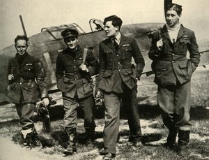 73飛行隊、1939-1940、1941年のメンバー。