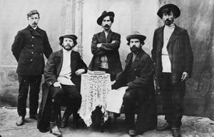 組織Narodnaya Volya Peoples Will、ロシア、c1870s-c1880sのメンバー 作： Unbekannt
