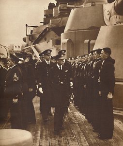 HMSロイヤルオークの男性、1937年 作： Unbekannt