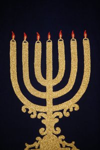 市街地の寺院シナゴーグのメノラ（Menorah） ヴィエンヌ・オートリシュ 作： Unbekannt