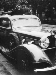 メルセデスベンツ車、c1930s 作： Unbekannt