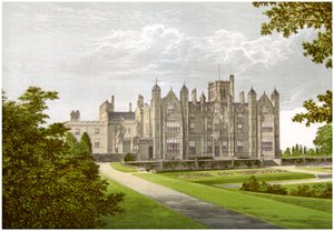 ダグデール家の本拠地、ウォリックシャー、メレベールホール、c1880 作： Unbekannt