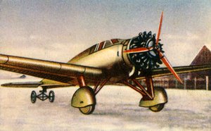 メッサーシュミットM 28メールプレーン、1932年。 作： Unbekannt
