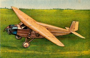 Messerscmitt M 18d、1920年代、1932年。 作： Unbekannt