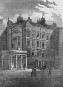 クリスティーアンドマンソンズオリジナルのオークションルーム、ロンドン、ウェストミンスター、c1860 1878 作： Unbekannt