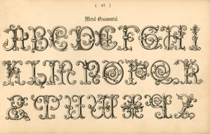 メタルオーナメンタル、1862 作： Unbekannt