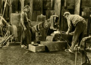 金属細工師、シュタイアーマルク州、オーストリア、c1935。 作： Unbekannt