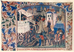 百年戦争中の戦争の方法、c1400、c1930。 作： Unbekannt