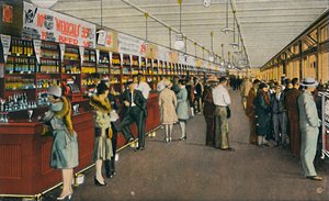 メキシカリビールホール、世界最長のバー、c1939 作： Unbekannt
