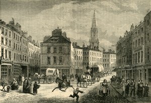 ミドルロウ、聖ギレス、1838年、1881年頃。 作： Unbekannt