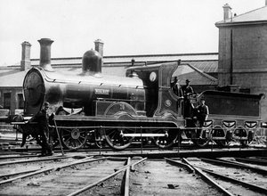 ミッドランドアンドグレートウエスタンレイルウェイアイルランド2-4-0機関車ロブロイ、1873 作： Unbekannt