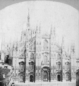 イタリア、ミラノ大聖堂、19世紀後半または20世紀初頭 作： Unbekannt