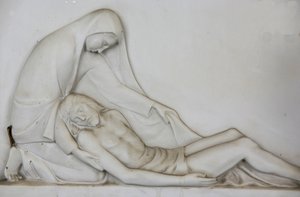 ミラノの記念碑的墓地：Pieta ミラノ イタリア 作： Unbekannt