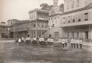 軍事警察：機関銃セクション、1914 作： Unbekannt