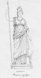 ミネルヴァアルゴリックミネルヴァ、c1850 作： Unbekannt