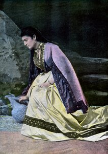 水を集めるミンレリエンの女性、c1890 作： Unbekannt