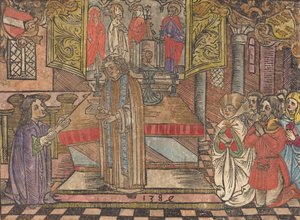 ゼーフェルトの奇跡、1484年。 作： Unbekannt