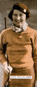 ミスフィリスウェイド、英国女子ゴルフチャンピオン、1934年