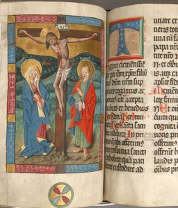 ミサ典書、1472 年。
