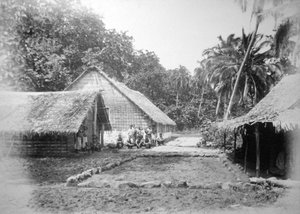 ミッション、ウレパラパラ、トルバ県、バヌアツ、1885 作： Unbekannt