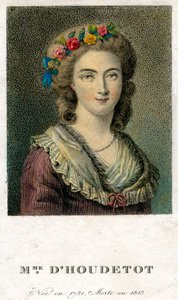 Mme DHoudetot、c1750-1770 作： Unbekannt