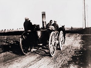 ラインアップするモバイルキッチン、c1914-c1918 作： Unbekannt