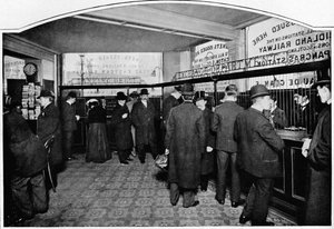 両替所、Thmas Cook＆Son、Ludgate Circus、ロンドン市、c1903 1903 作： Unbekannt