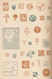 モノグラムとマーク、c1890、1905 作： Unbekannt
