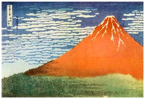 富士山、日本、c1823 1956 作： Unbekannt