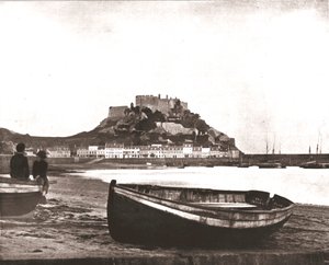 モンオルゲイユ城、ジャージー、1894年。