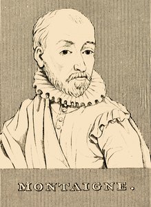 モンテーニュ、1533年から1592年、1830年。 作： Unbekannt