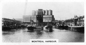 モントリオール港、ケベック、カナダ、c1920s 作： Unbekannt