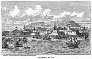 1729年、1877年のモントリオール 作： Unbekannt
